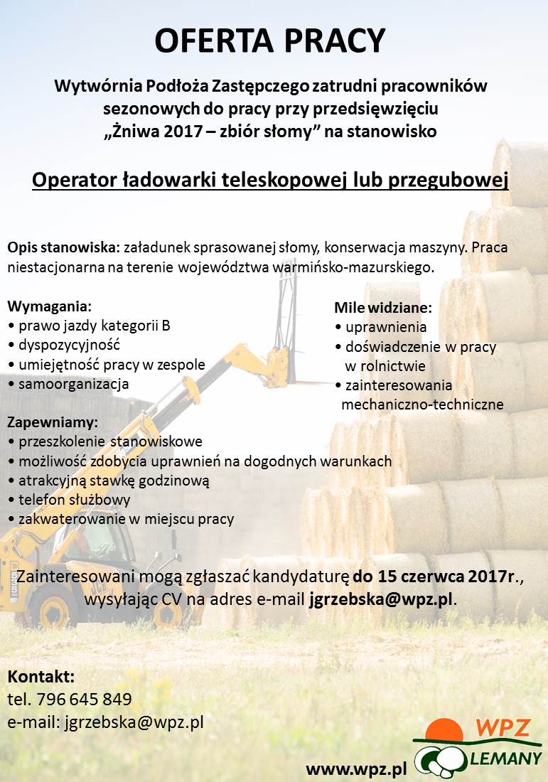 Operator ładowarki